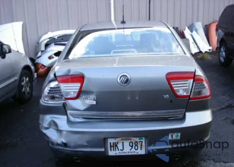 2008 Mercury Milan из США, поврежденный, VIN 3MEHM08168R638154